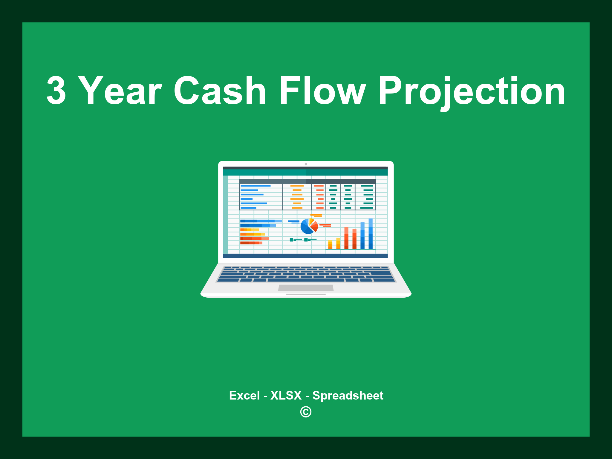 3 Year Cash Flow Projection Template Excel