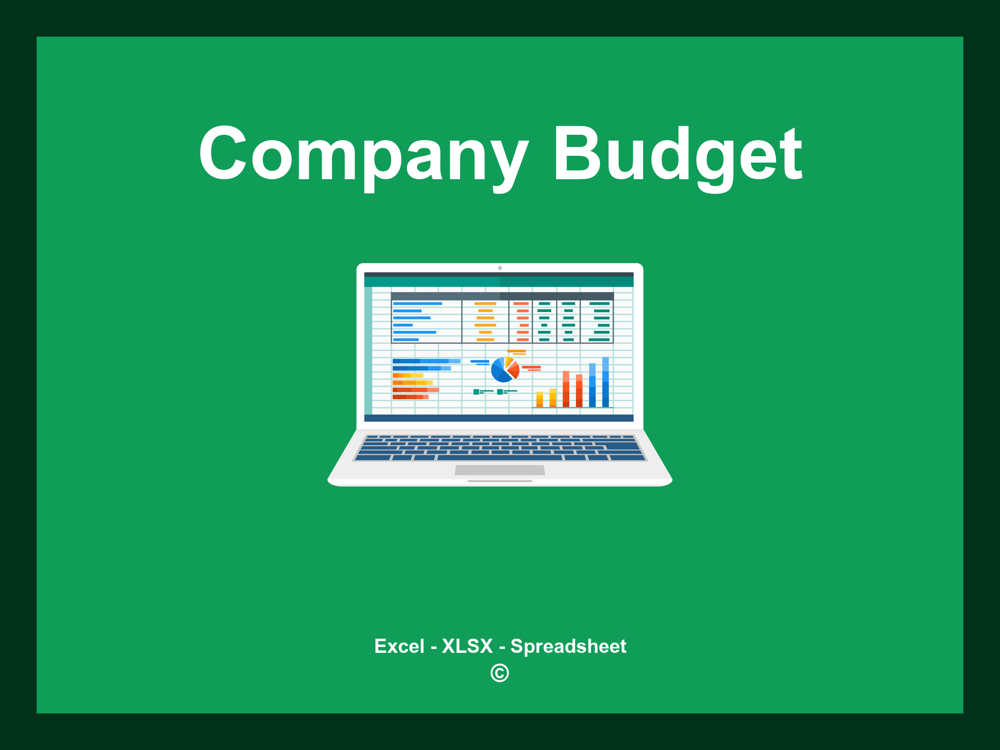 Company Budget Template Excel