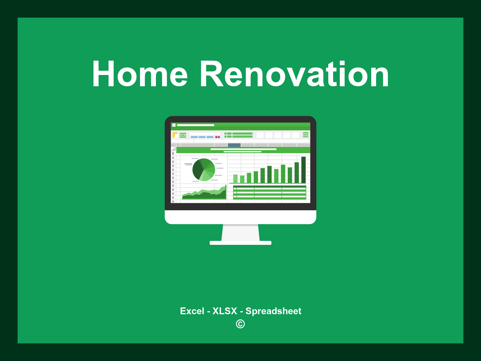 Home Renovation Template Excel