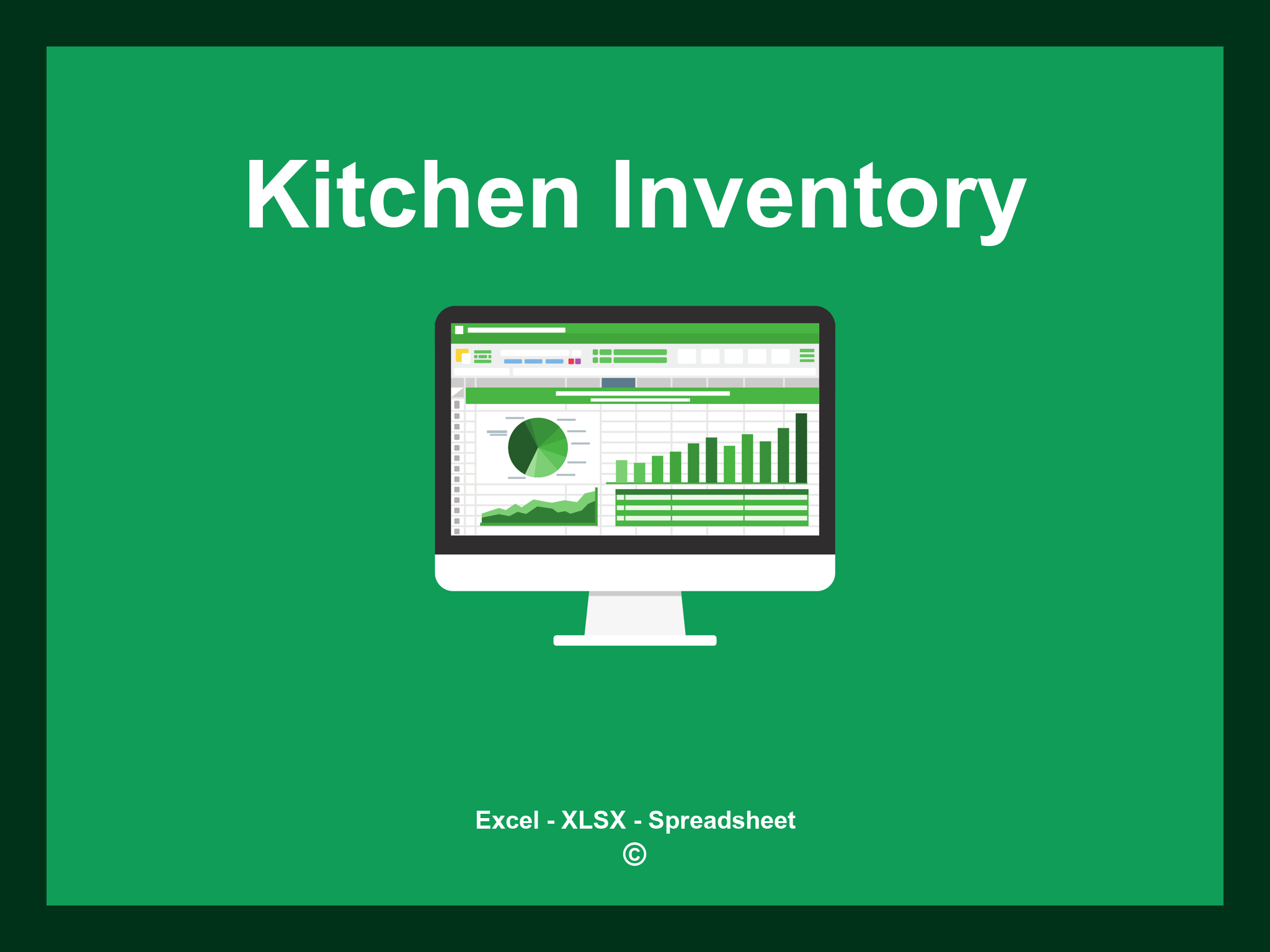Kitchen Inventory Template Excel