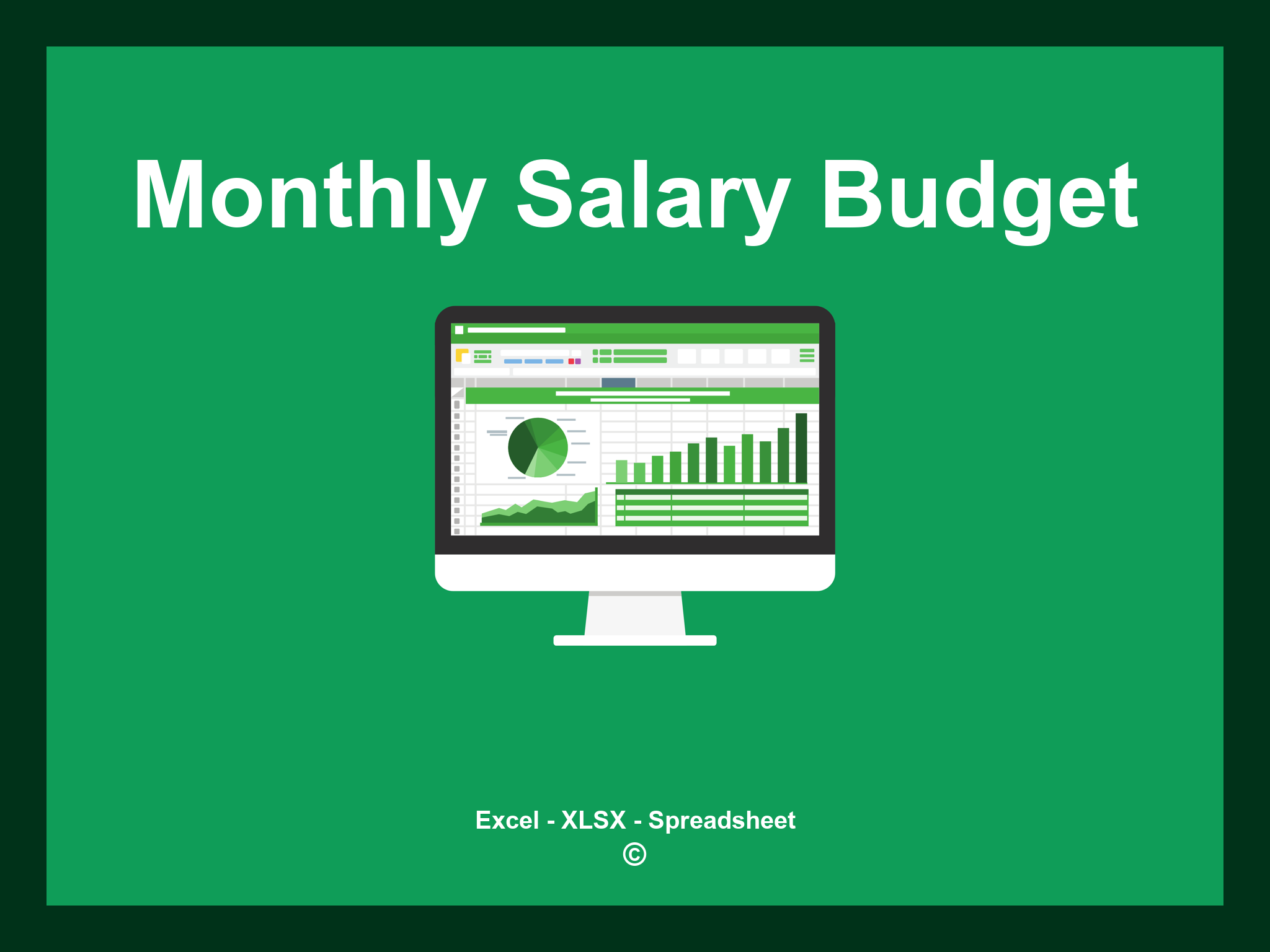 Monthly Salary Budget Template Excel