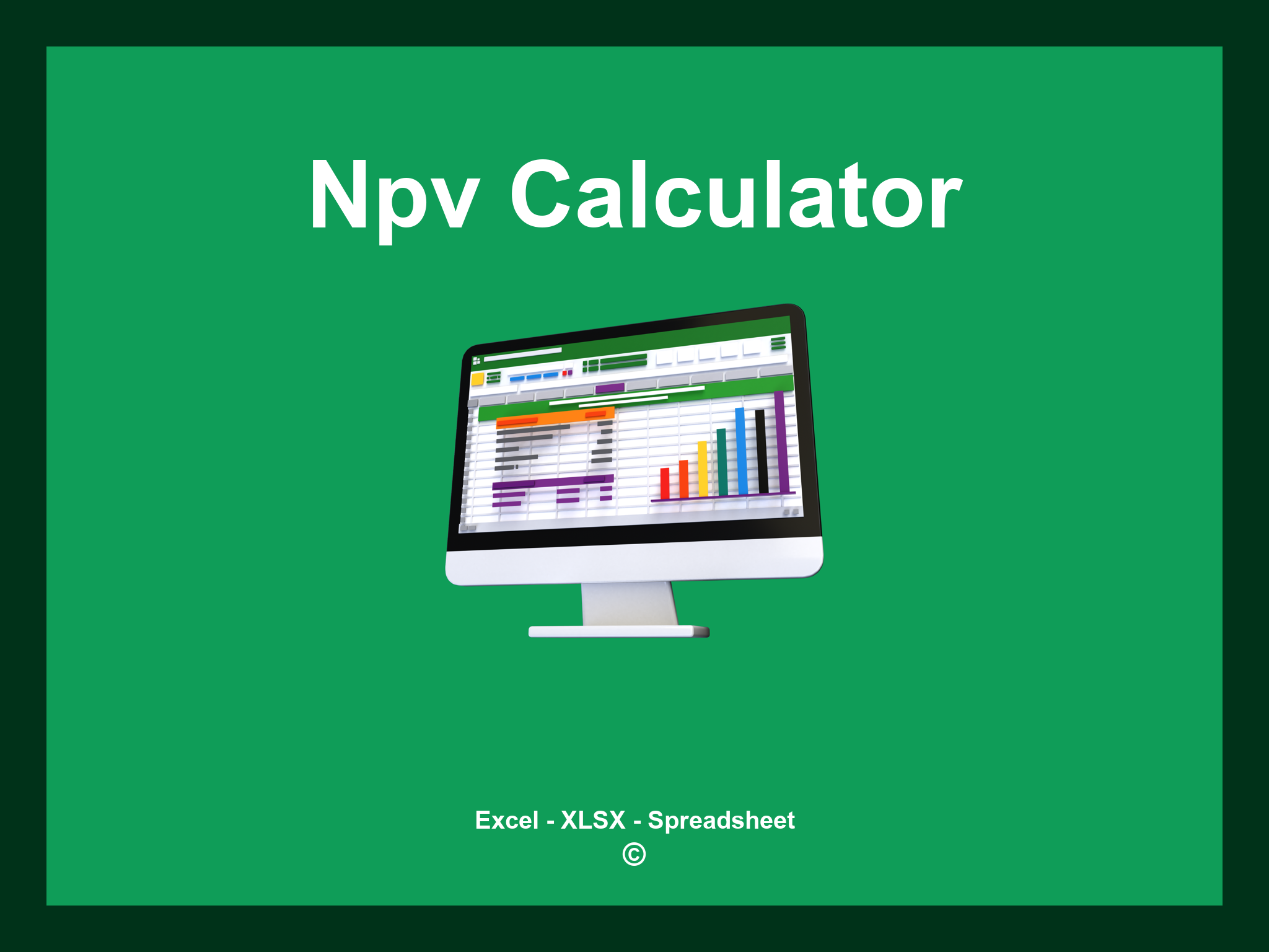 Npv Calculator Excel Template