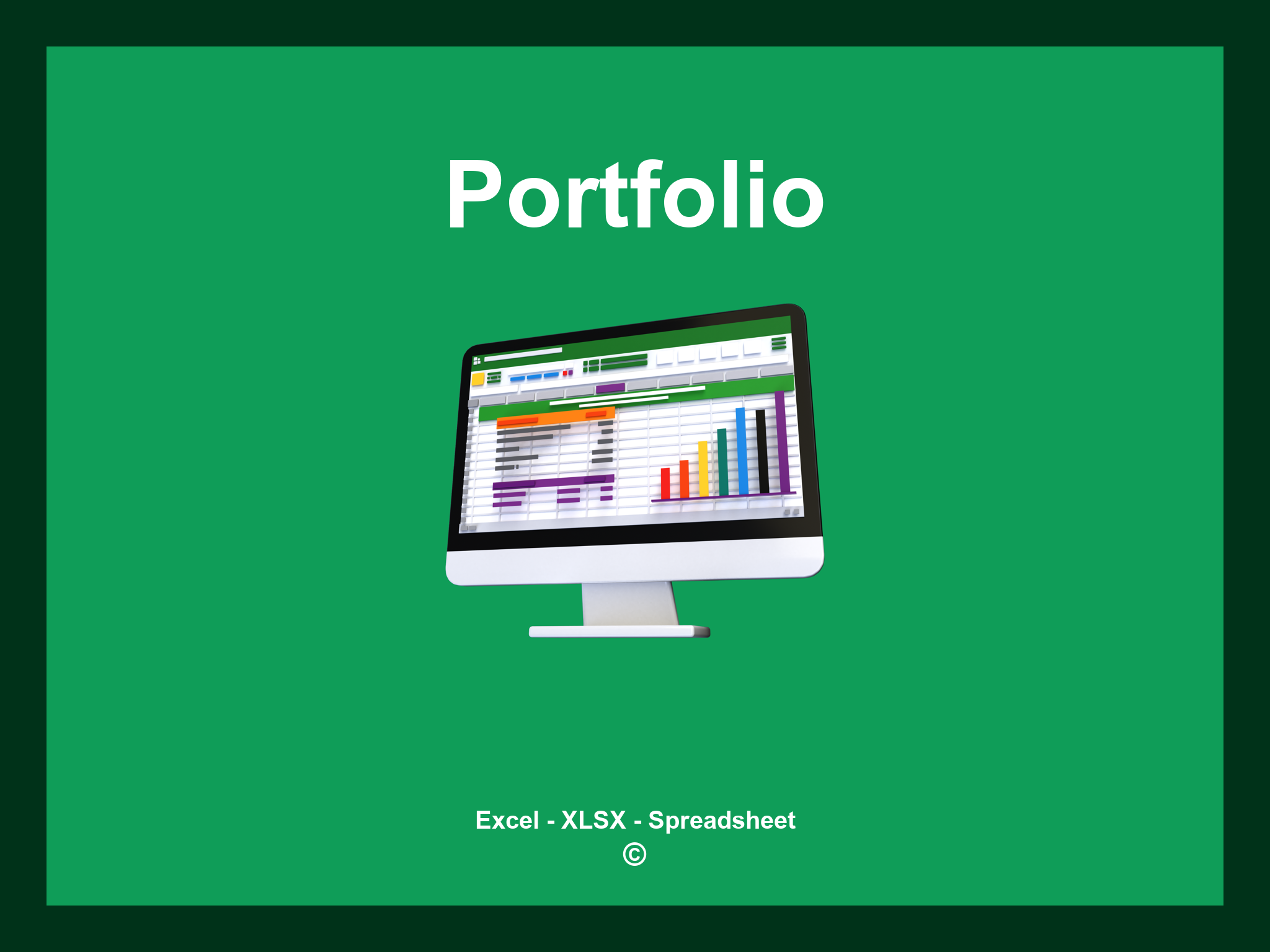 Excel Portfolio Template