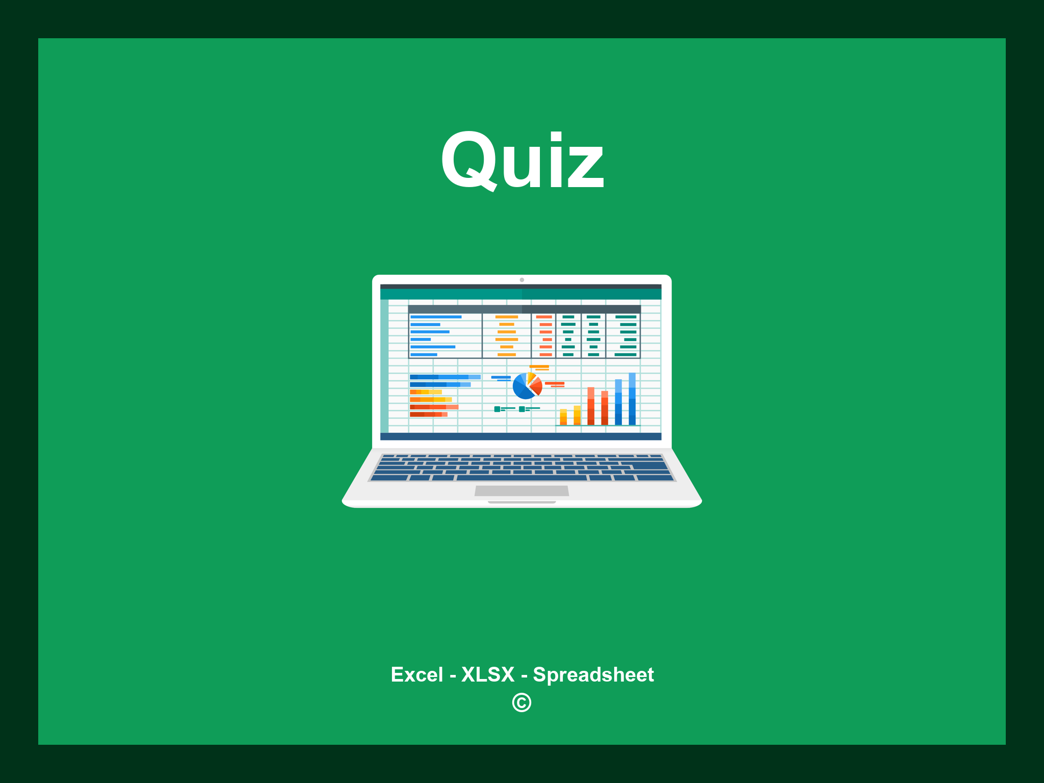 Excel Quiz Template