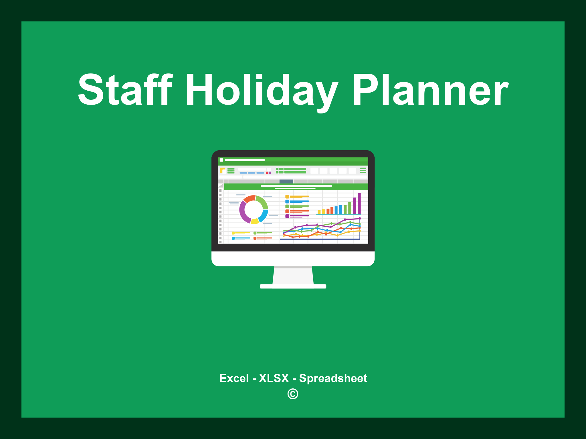 Staff Holiday Planner Template Excel