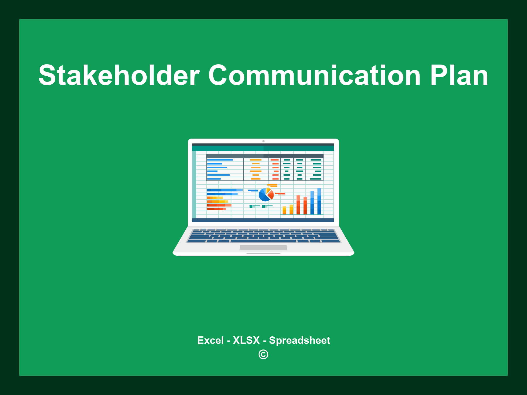 Stakeholder Communication Plan Template Excel