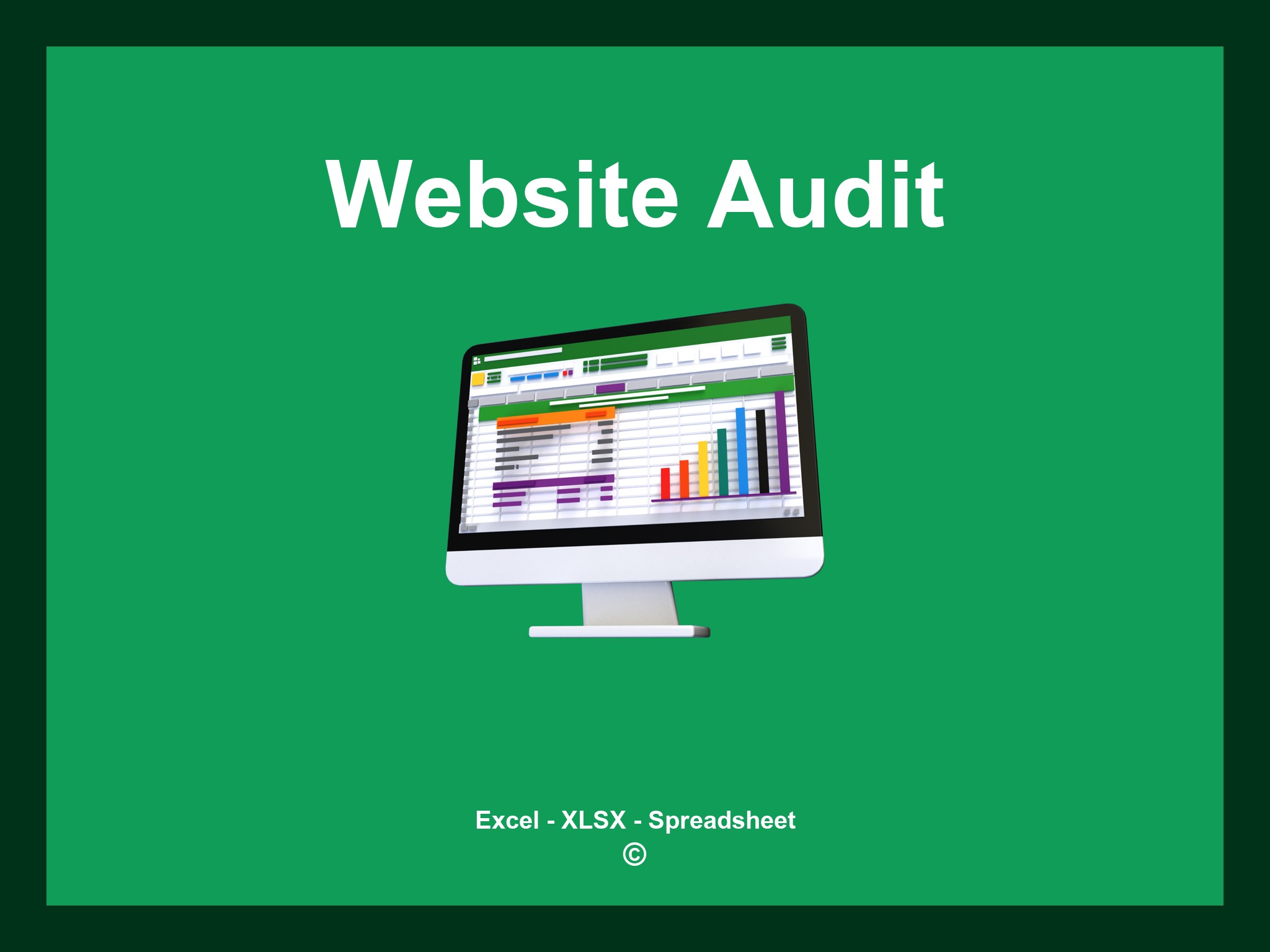 Website Audit Template Excel