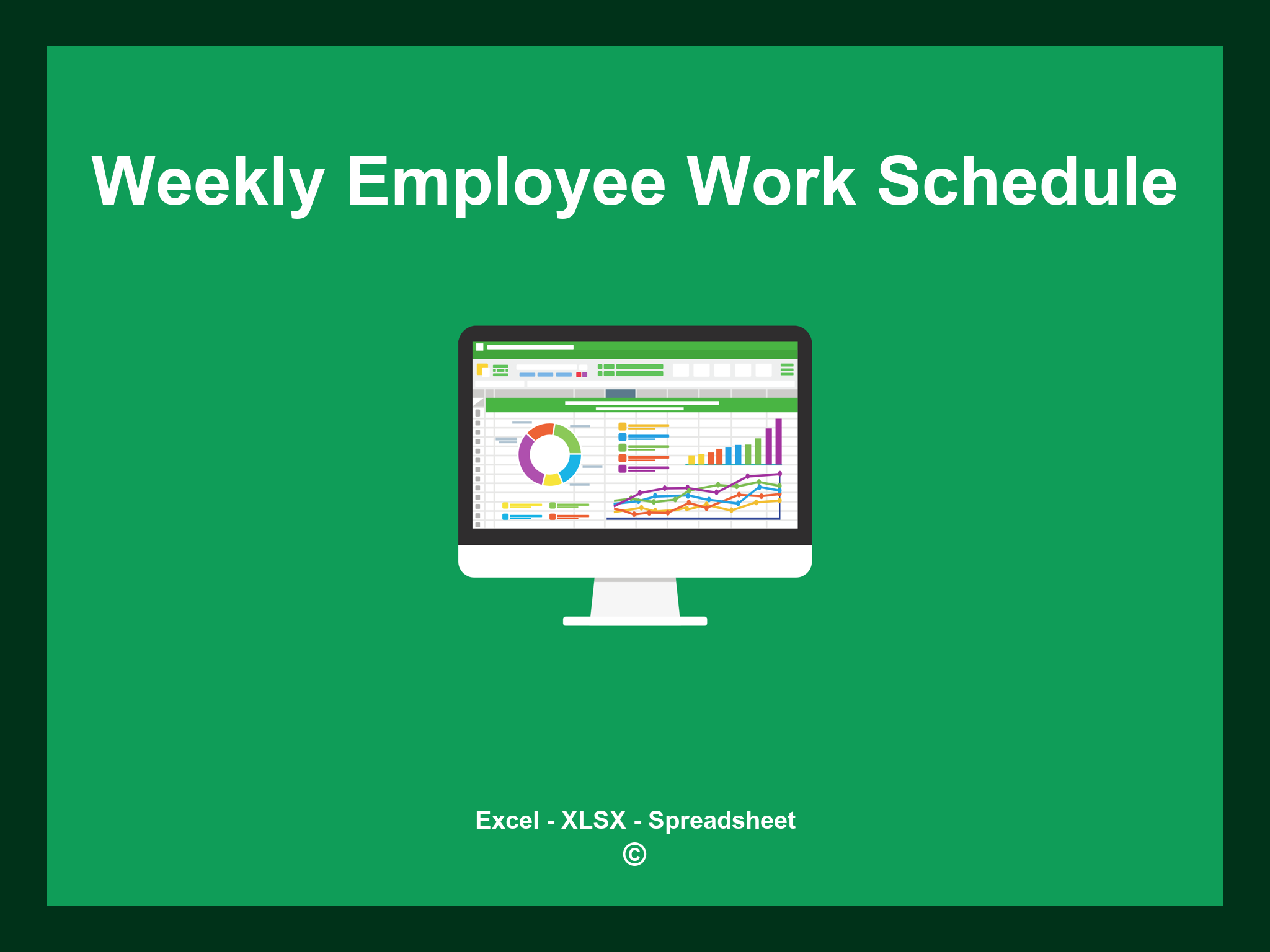 Weekly Employee Work Schedule Template Excel