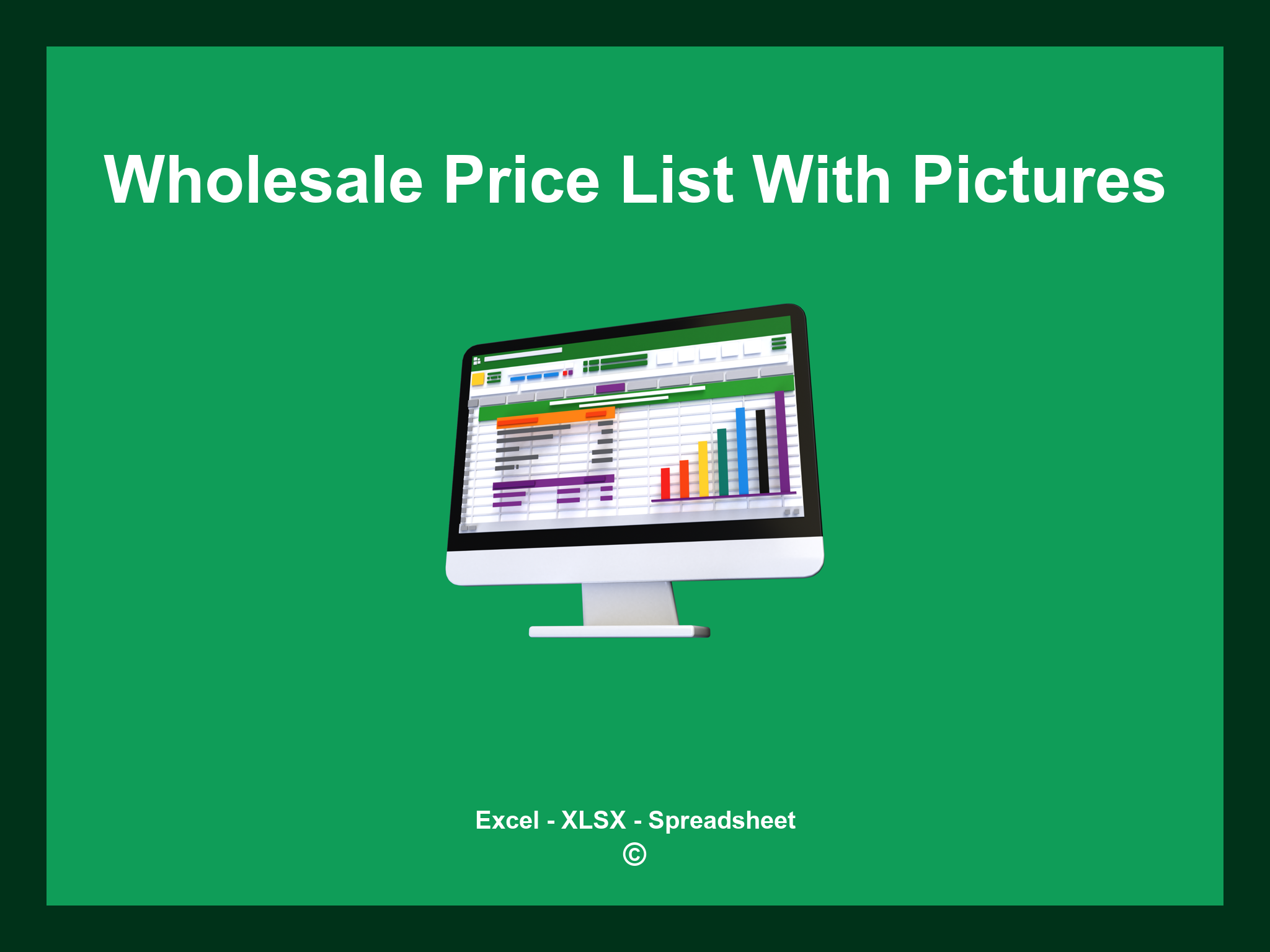Wholesale Price List Template Excel With Pictures